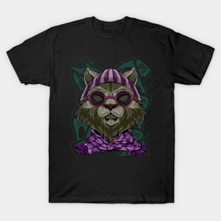 fashion cat street art T-Shirt